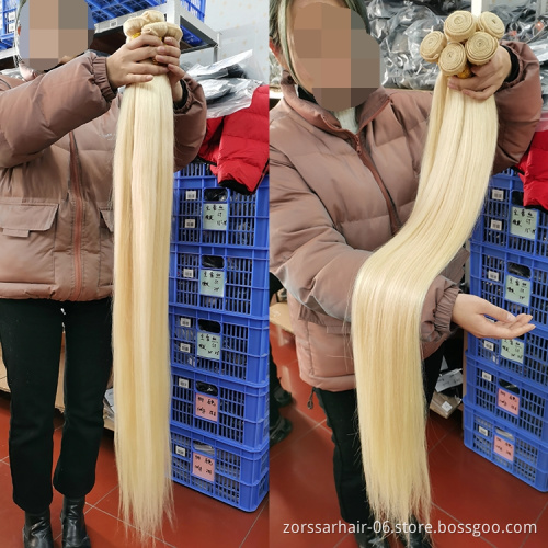 Usexy Hair Blond Cuticle Aligned Raw 613 Virgin Hair Bundles With Frontal/Closure,Wholesale Bundle Virgin Hair Vendor